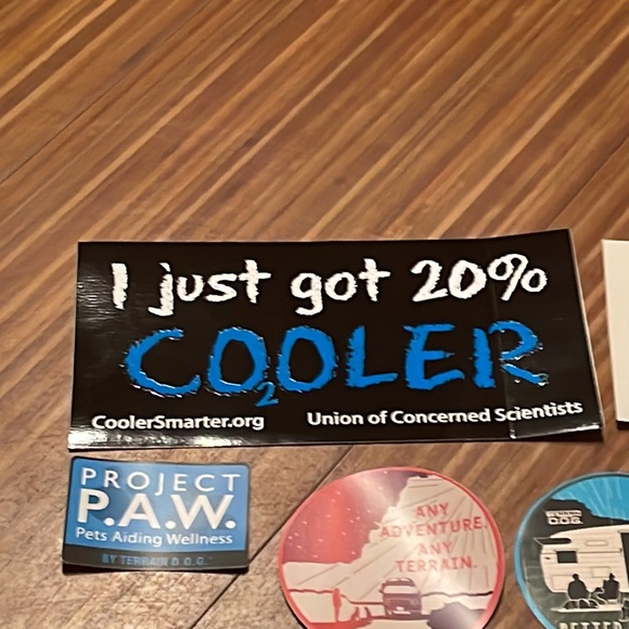 10 NWT Outdoorsy stickers and decals - Picture 2 of 8